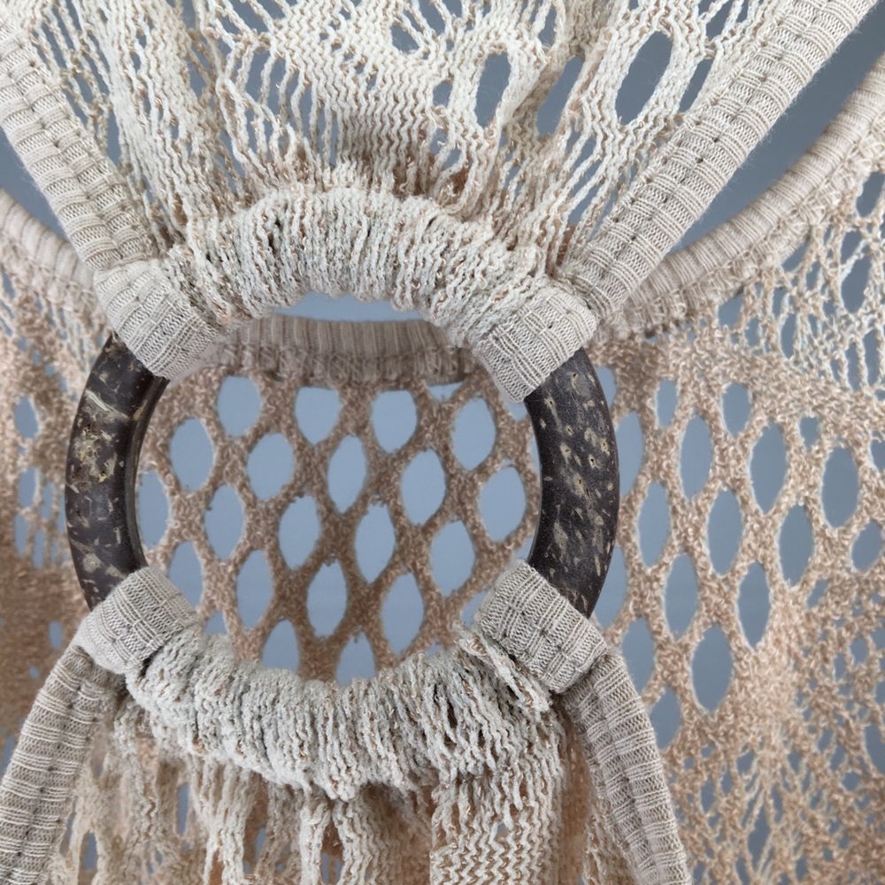 🏝 Coverup Crochet Racerback Tank Small - Picture 3 of 6